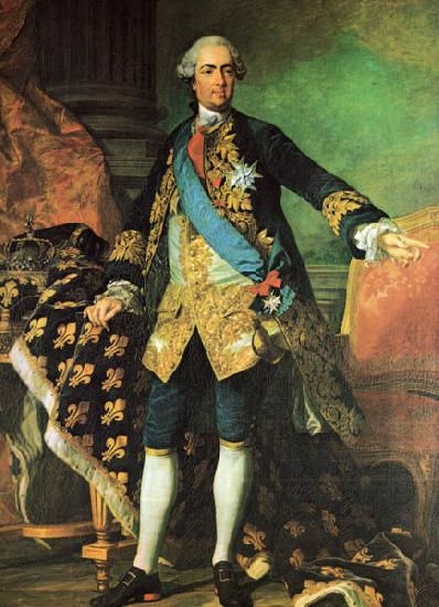 Louis Michel van Loo Portrait of Louis XV